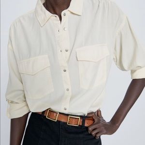 SOLD NWT Zara Join Life Shirt